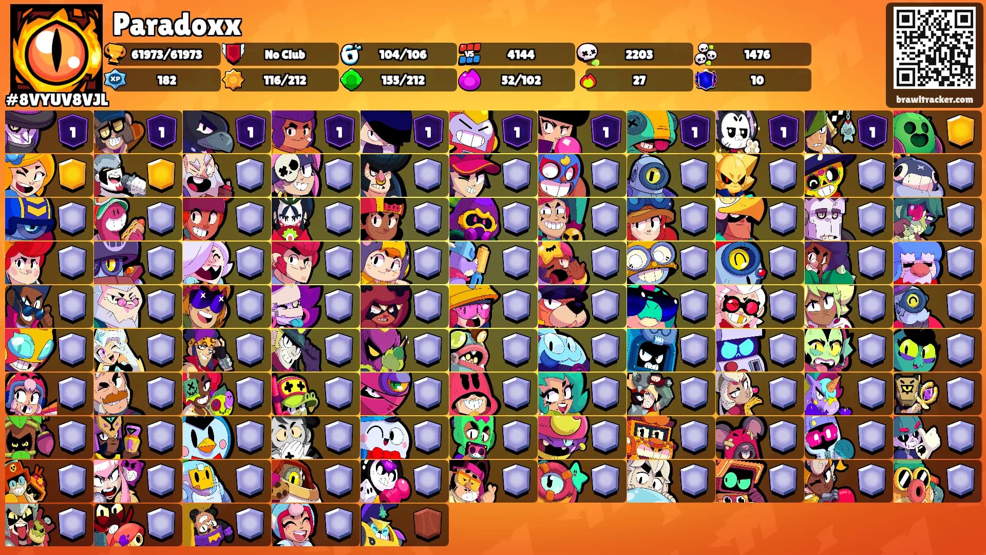 Paradoxx's Ranks