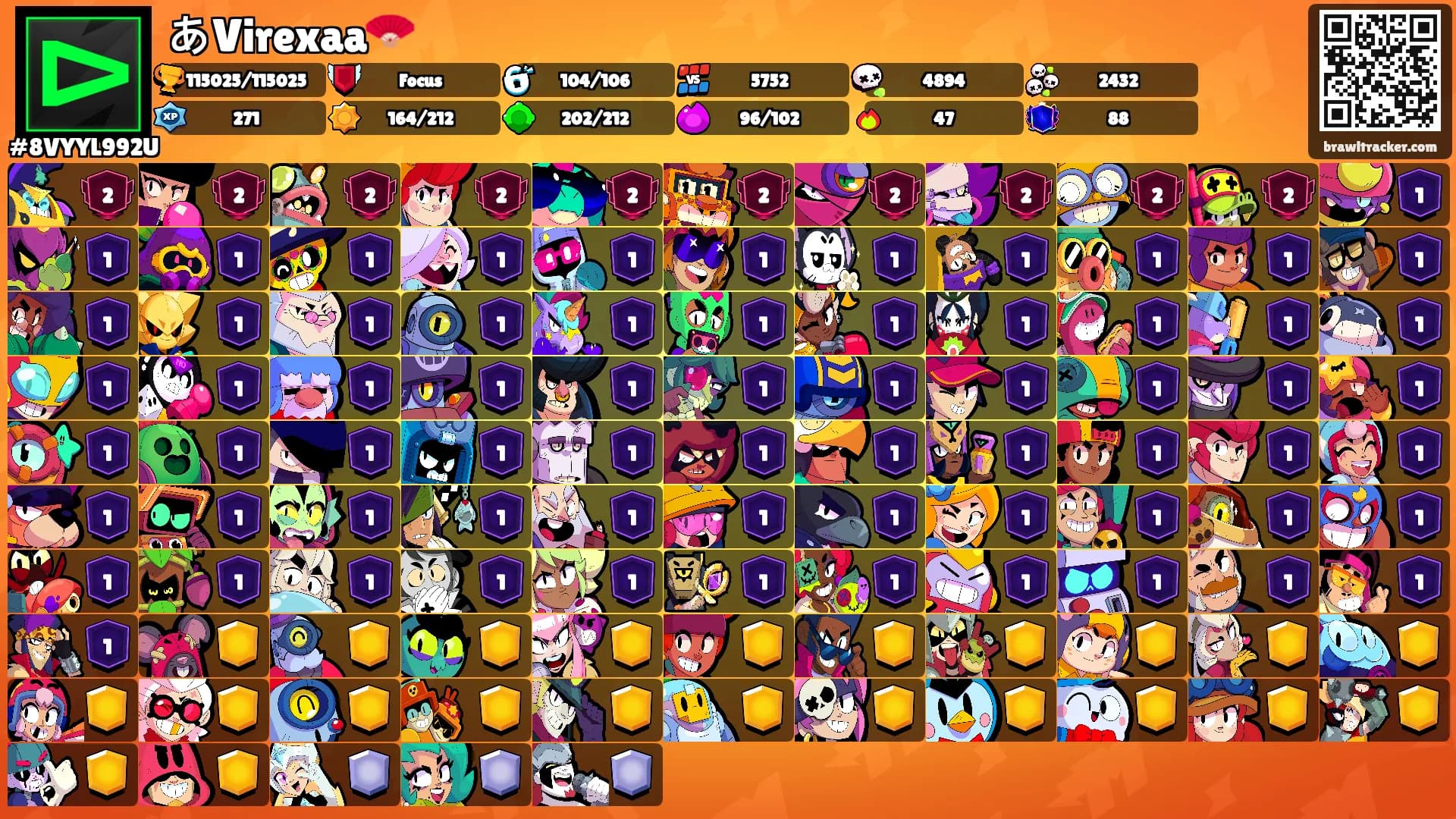 あVirexaa🪭's Ranks