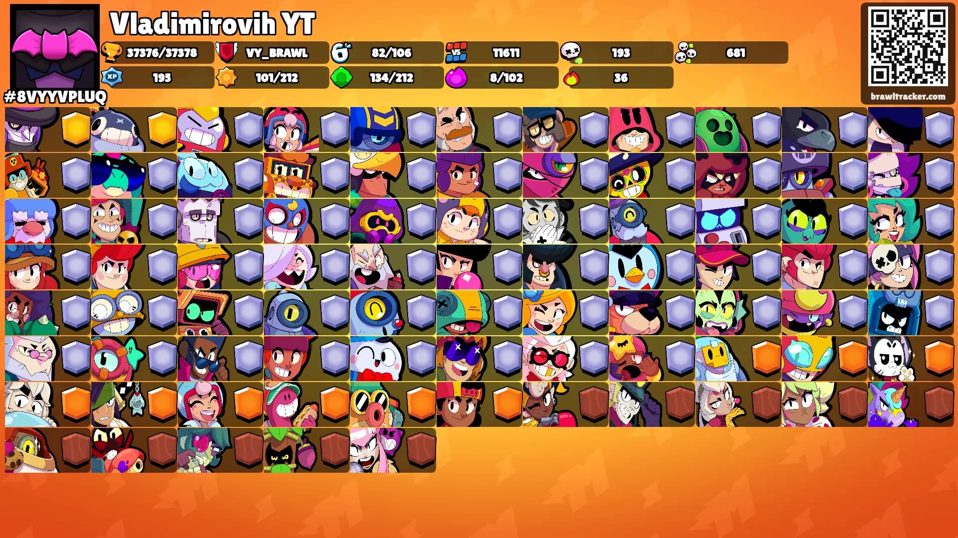 Vladimirovih YT's Ranks
