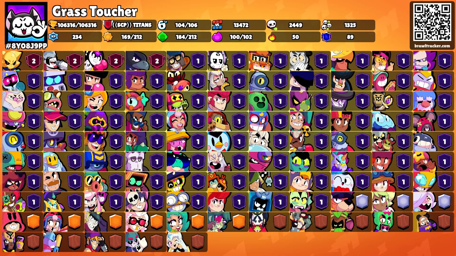 Grass Toucher's Ranks