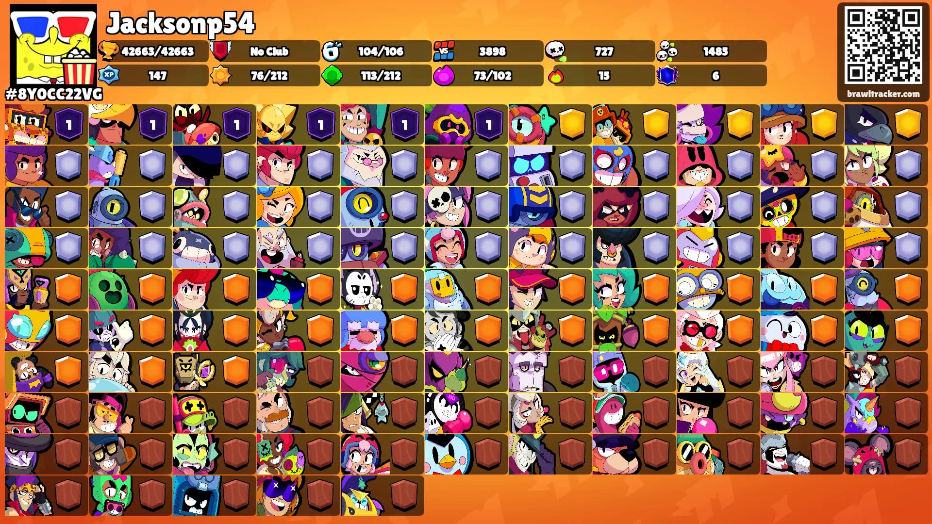 Jacksonp54's Ranks