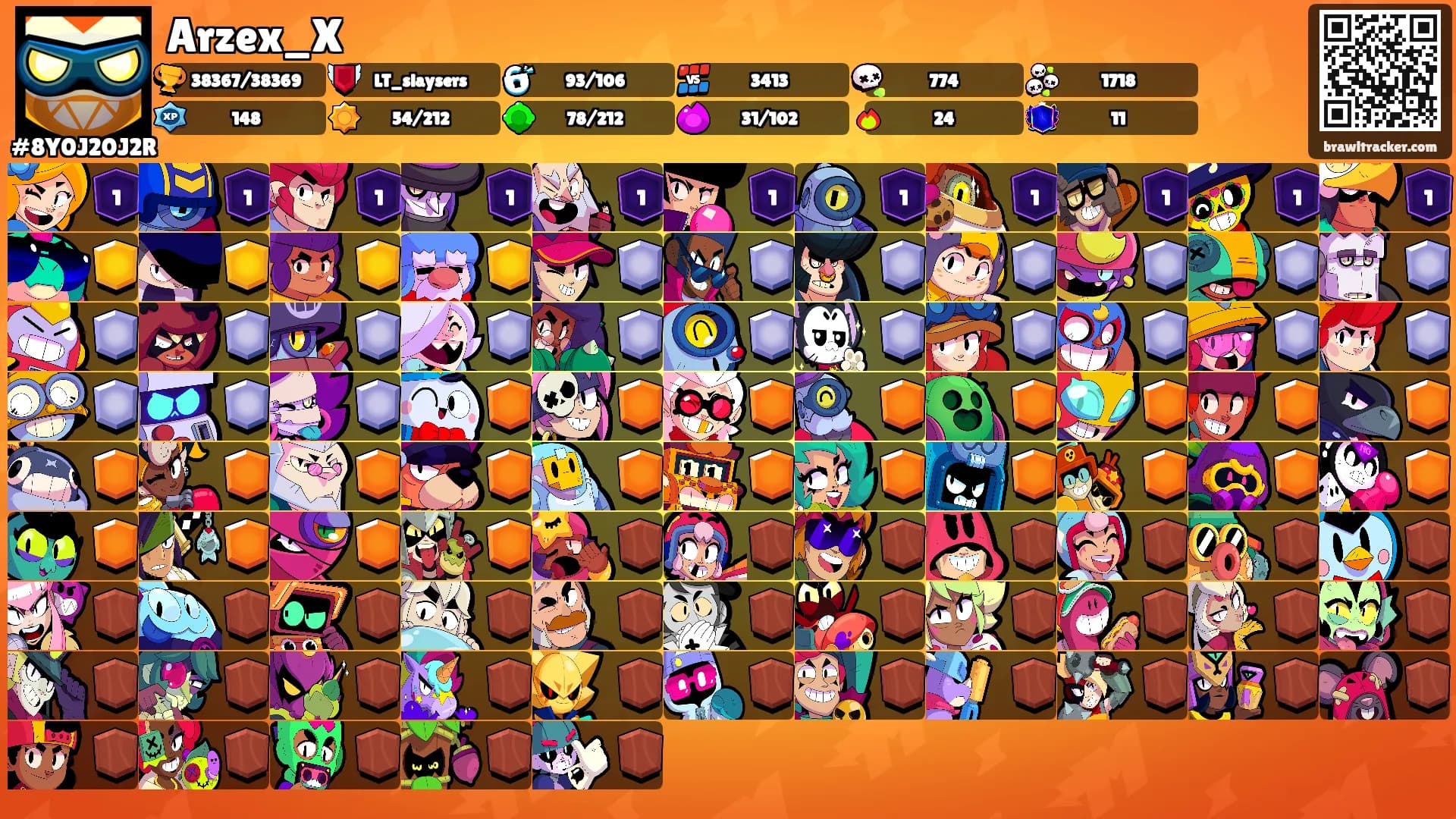 Arzex_X's Ranks