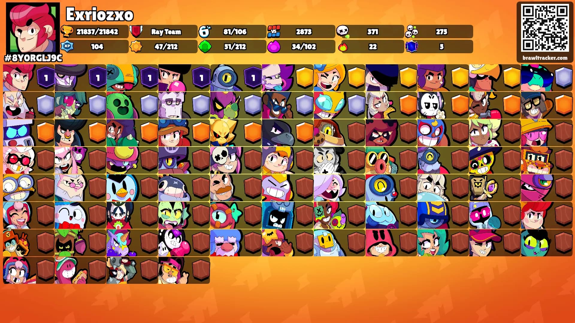 Exriozxo's Ranks