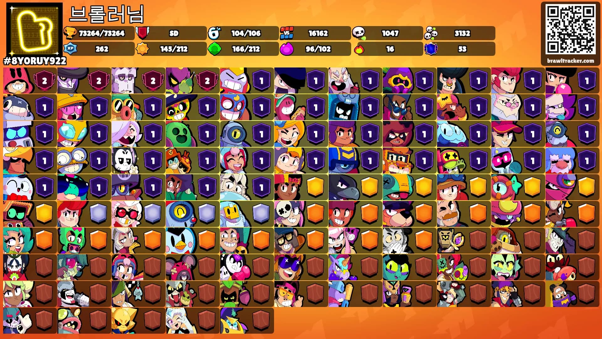 브롤러님's Ranks