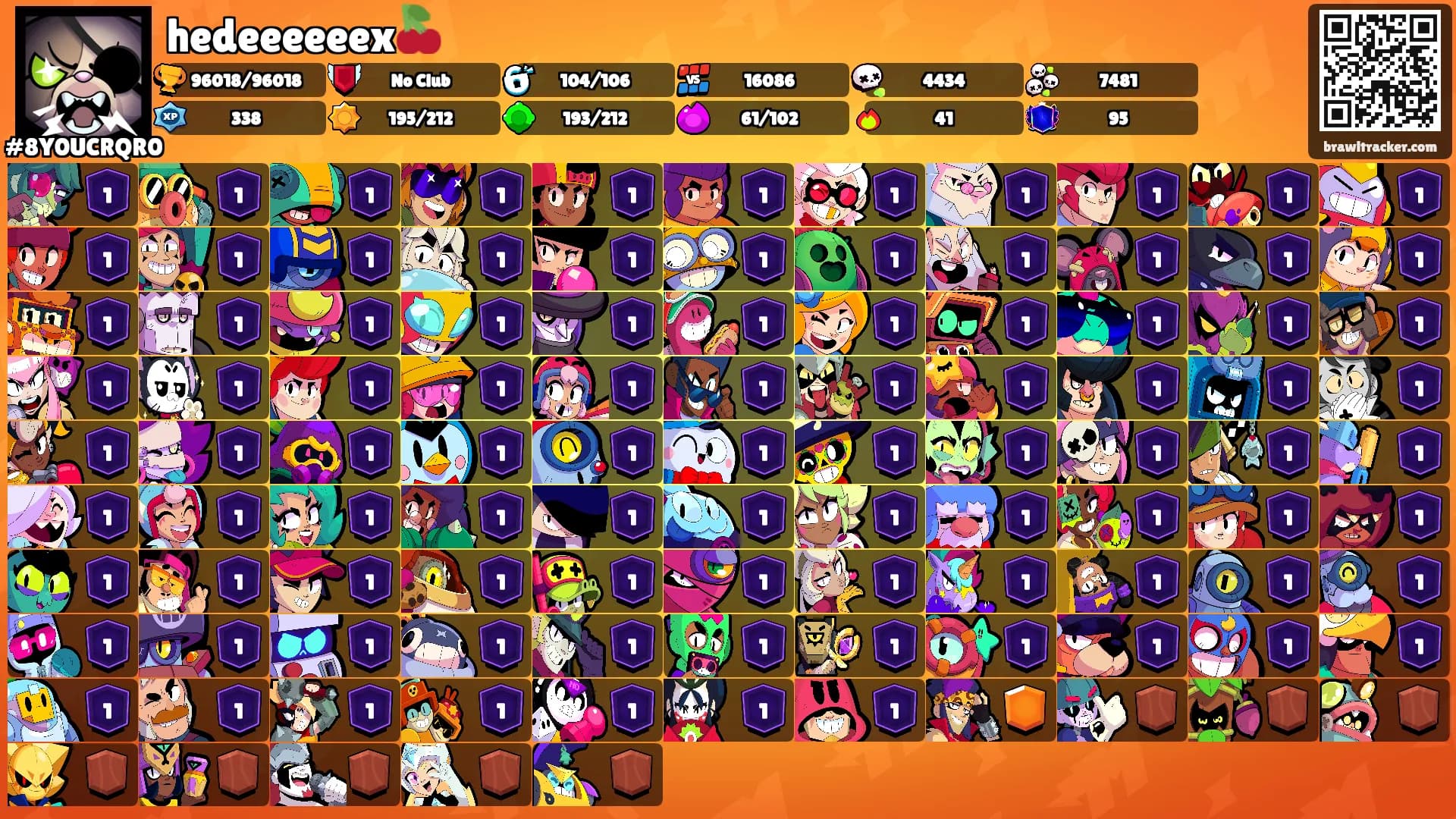 hedeeeeeex🍒's Ranks
