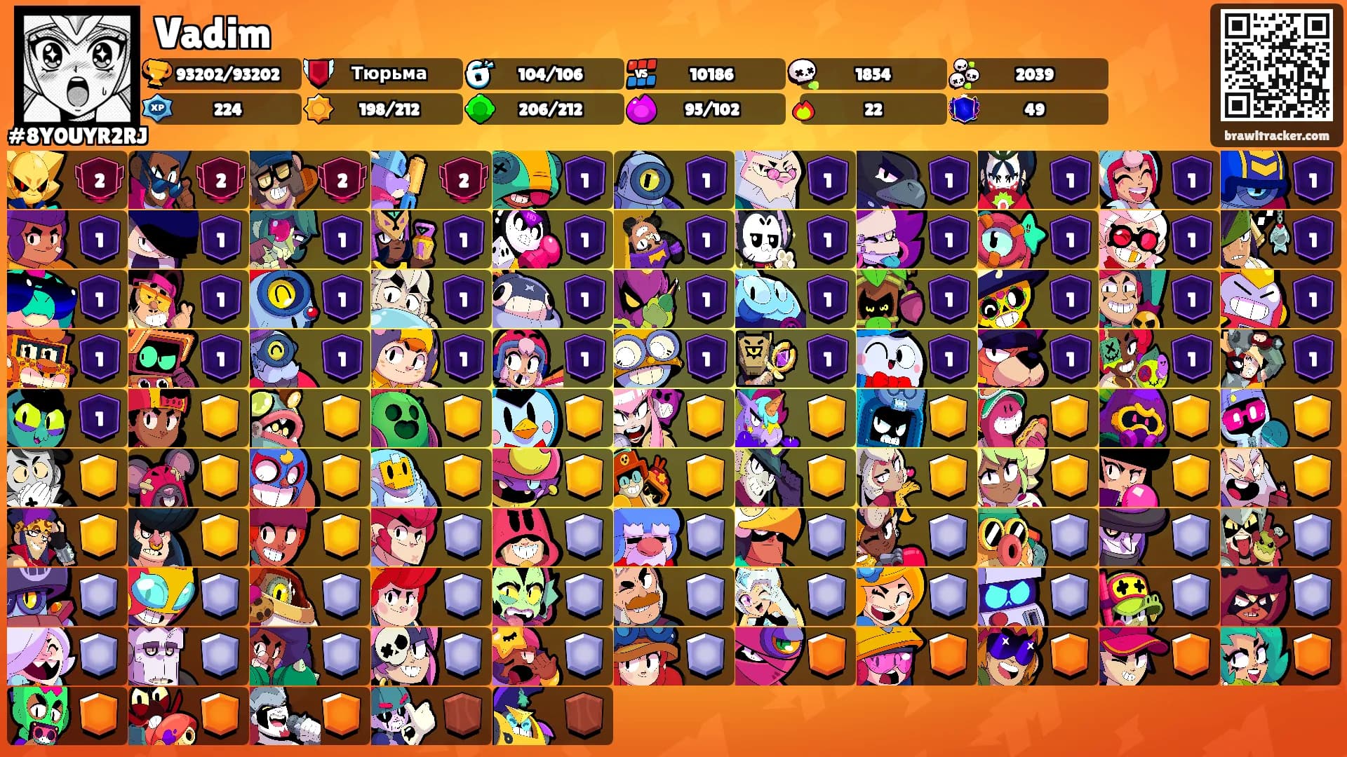 Vadim's Ranks