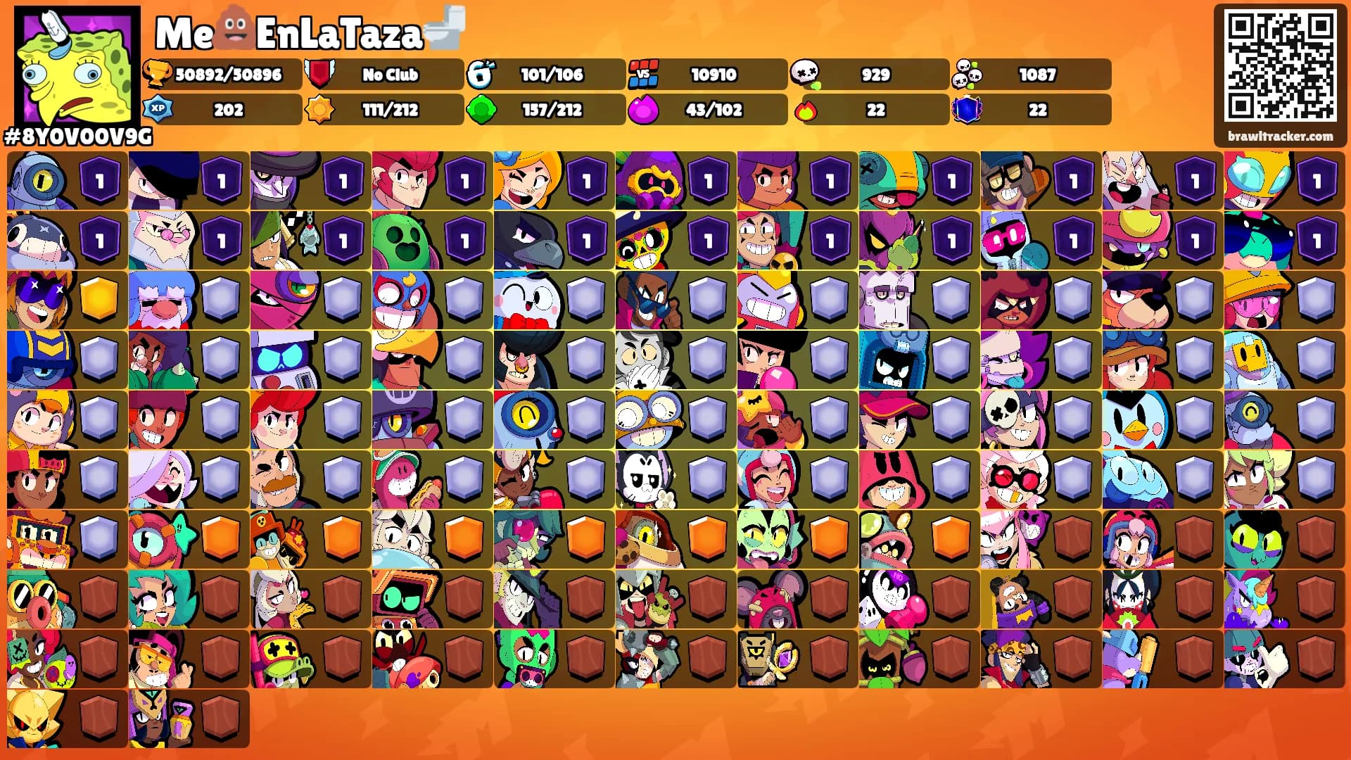 Me💩EnLaTaza🚽's Ranks