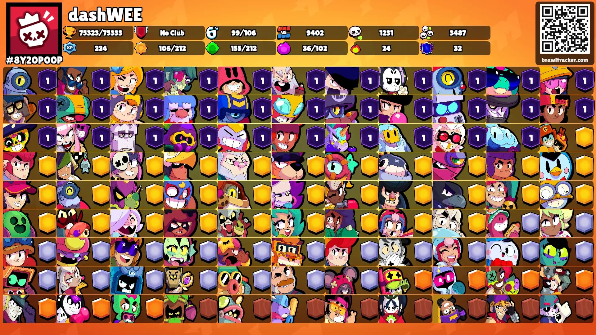 dashWEE's Ranks