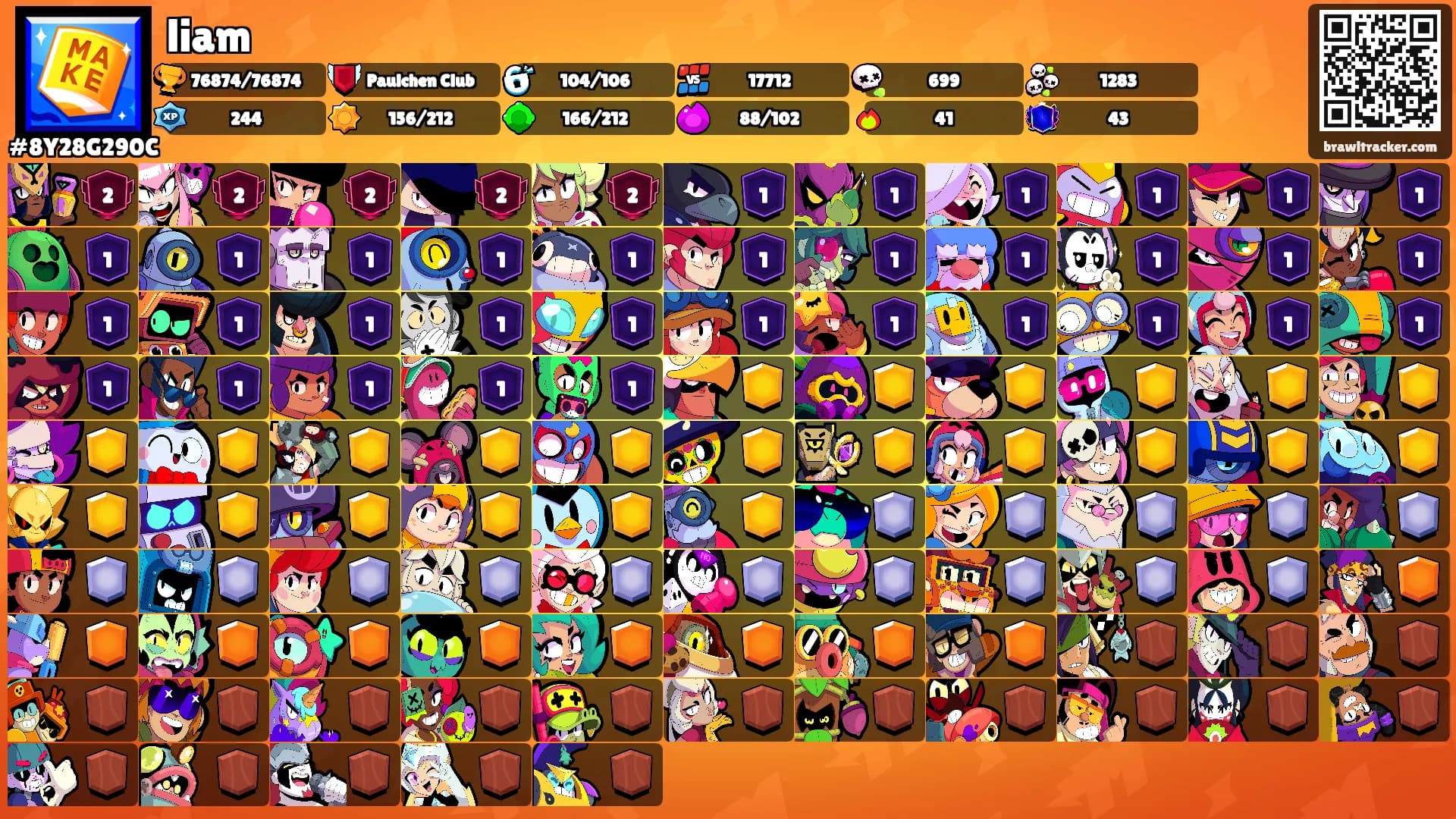 liam's Ranks