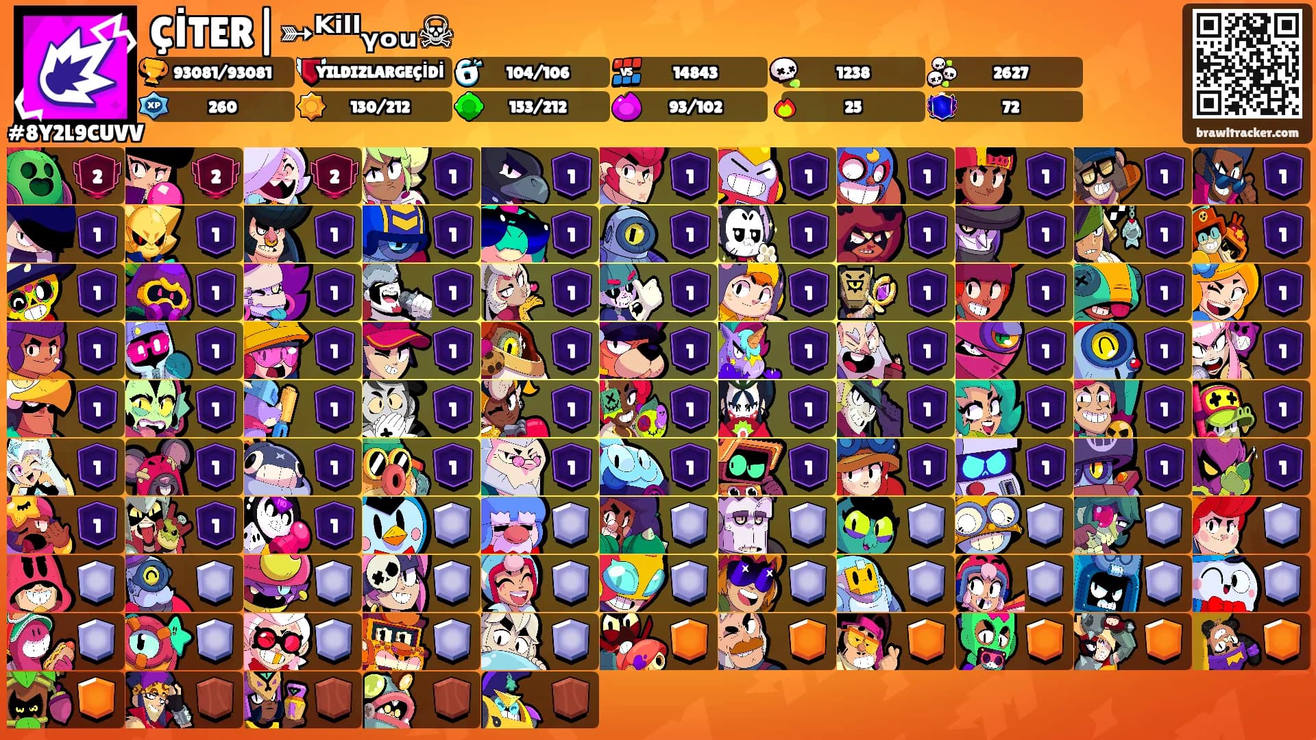 ÇİTER|➳ᴷⁱˡˡᵧₒᵤ☠'s Ranks