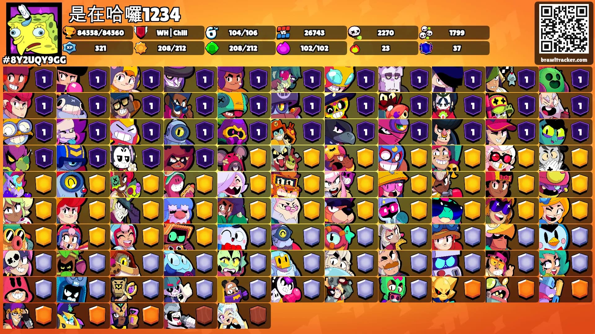 是在哈囉1234's Ranks