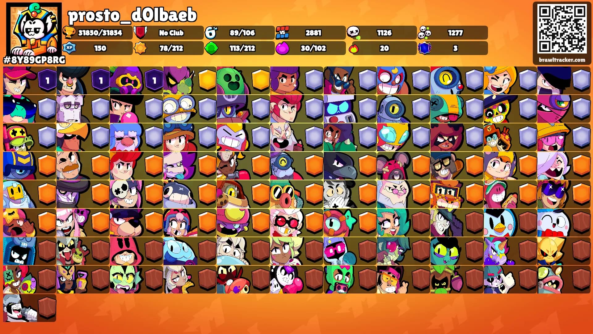 prosto_d0lbaeb's Ranks