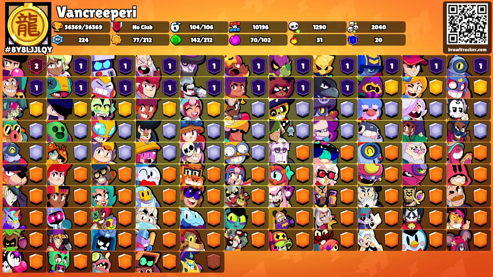 Vancreeperi's Ranks