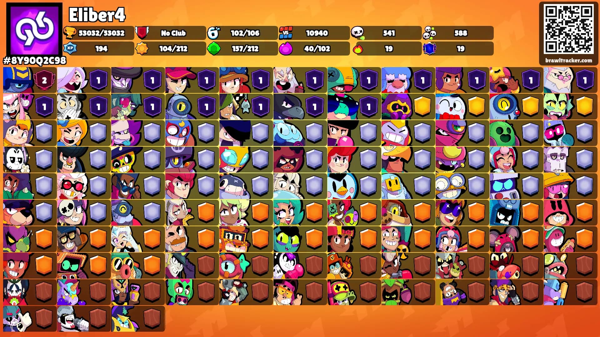 Eliber4's Ranks