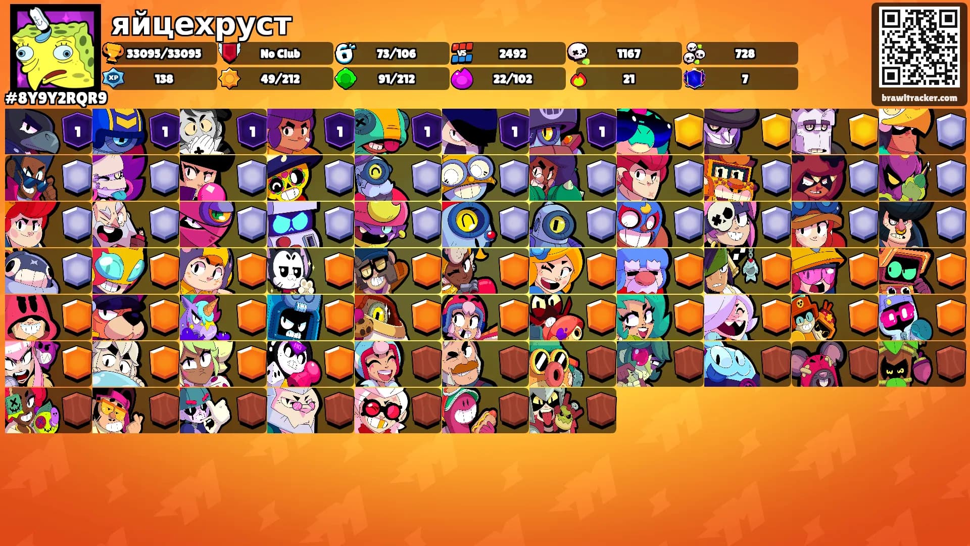 яйцехруст's Ranks