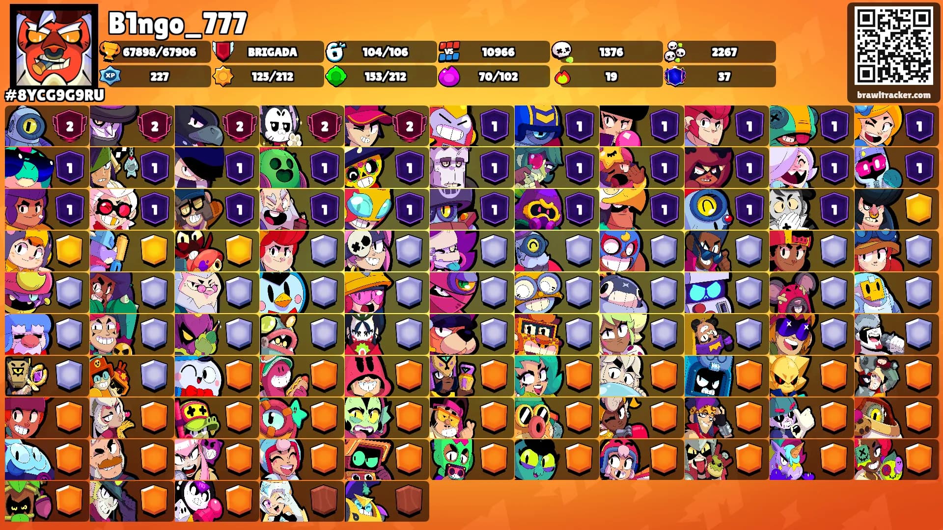 B1ngo_777's Ranks