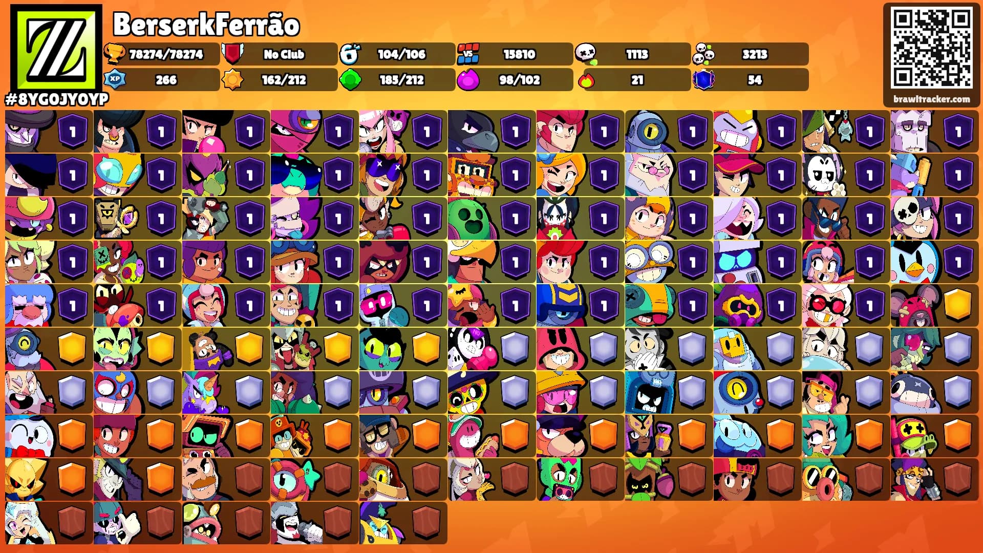 BerserkFerrão's Ranks