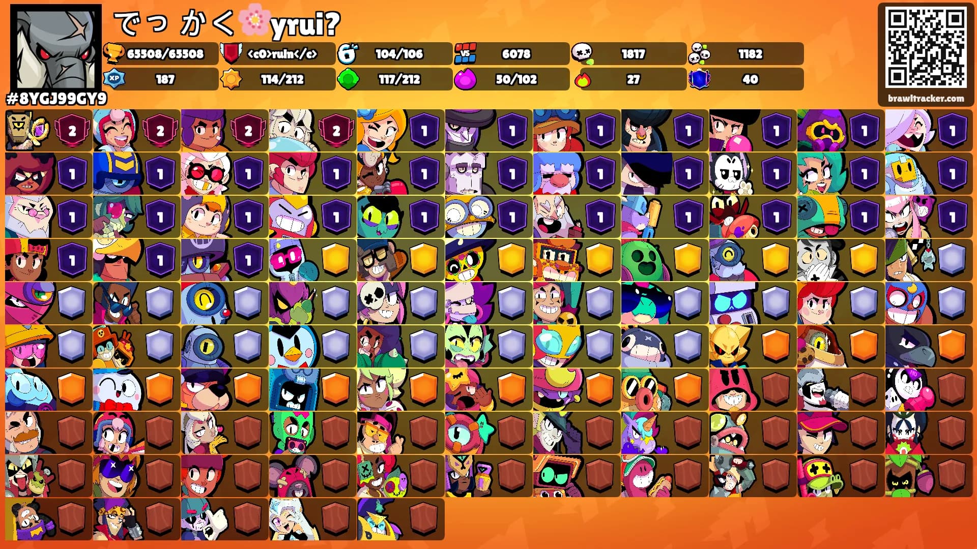 でっ かく🌸yrui?'s Ranks
