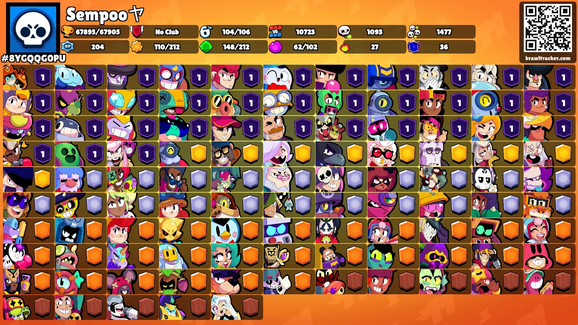 Sempooヤ's Ranks