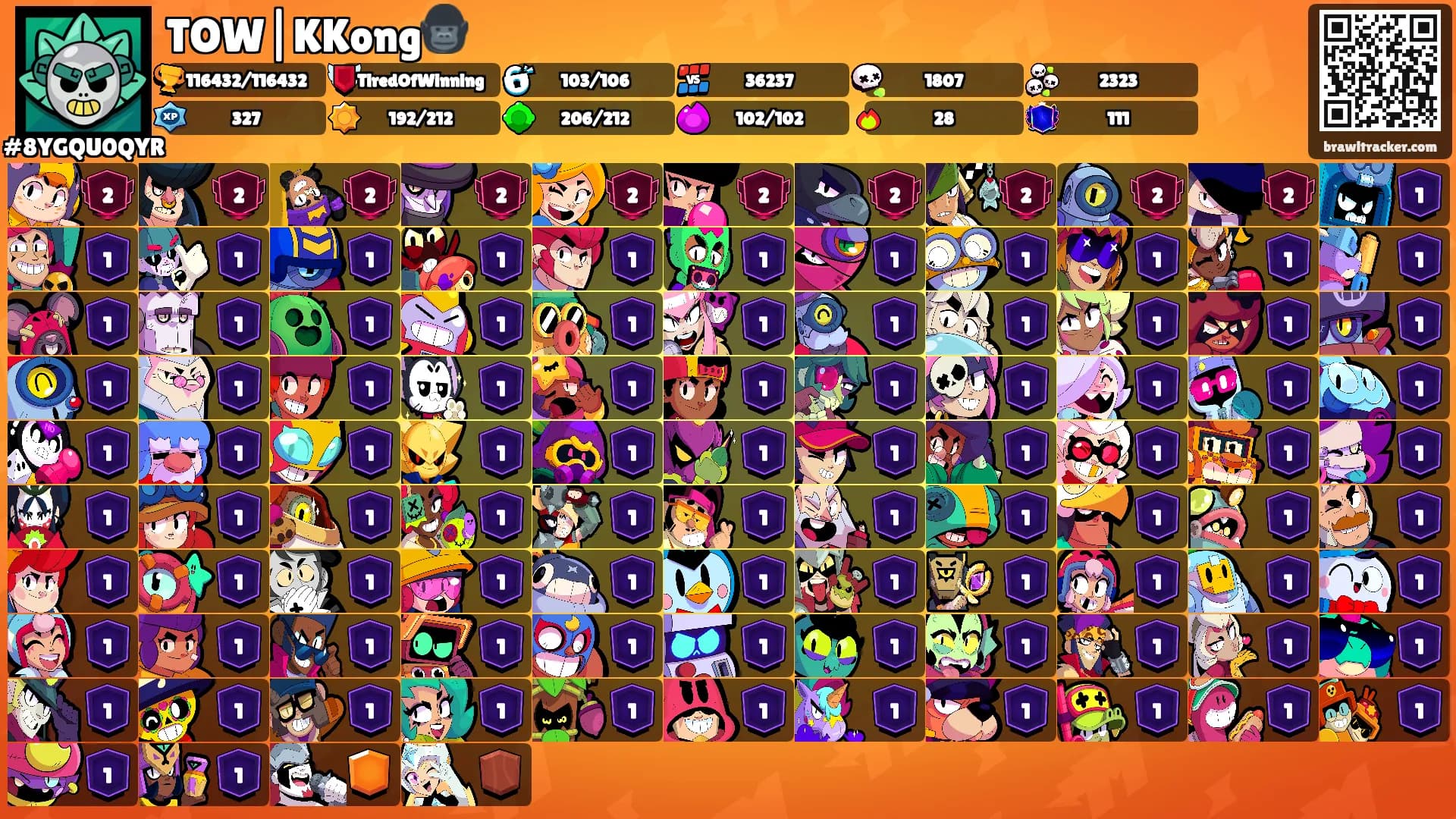 TOW|KKong🦍's Ranks
