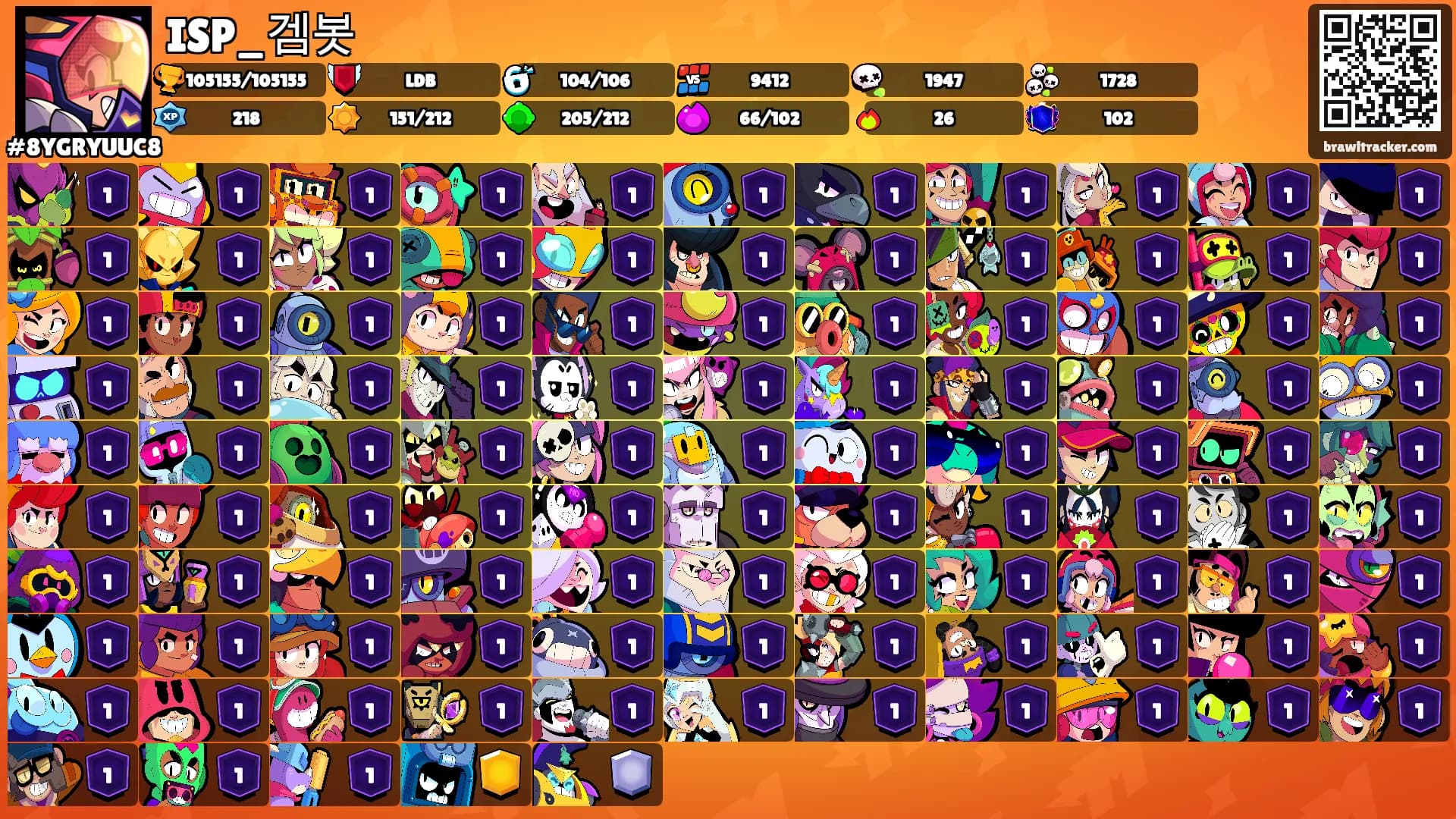 ISP_겜봇's Ranks