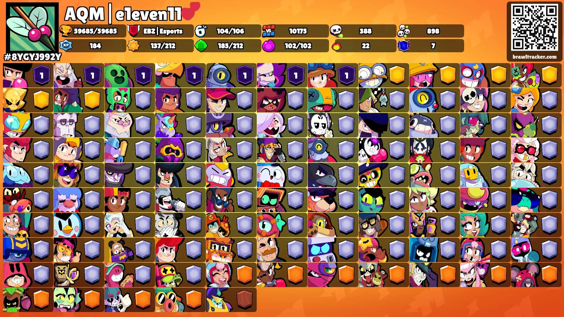 AQM|e1even11💕's Ranks