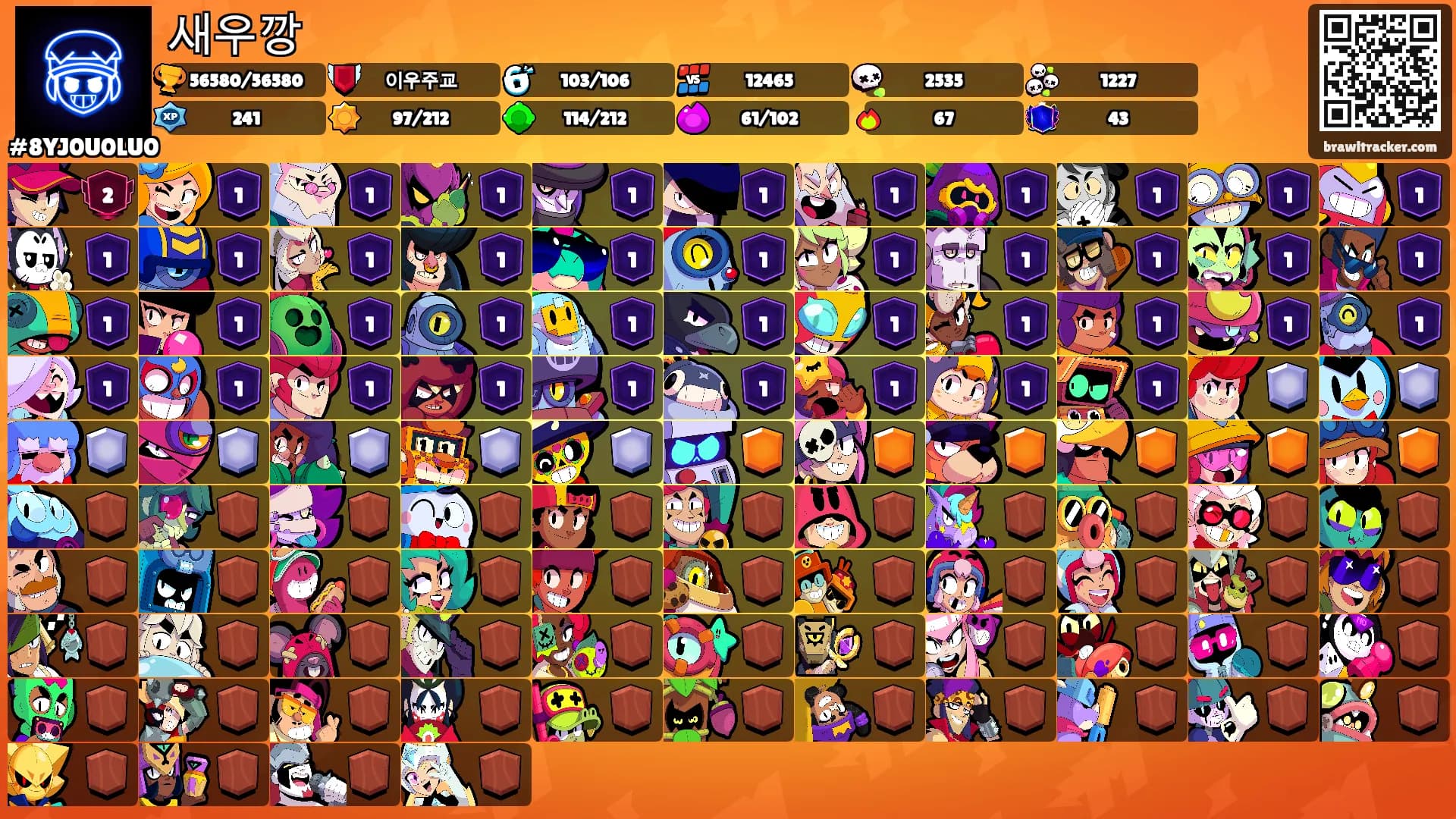 새우깡's Ranks