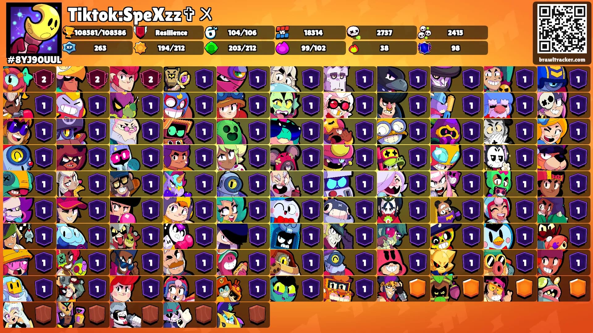 Tiktok:SpeXzz✞〤's Ranks