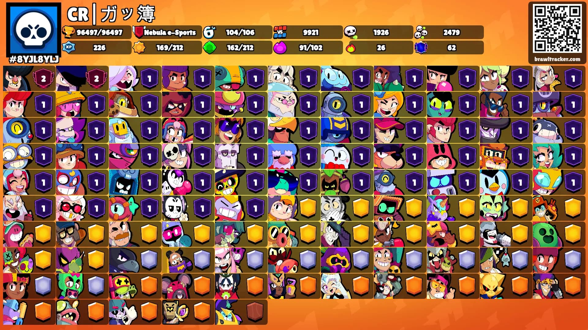 CR|ガッ簿's Ranks