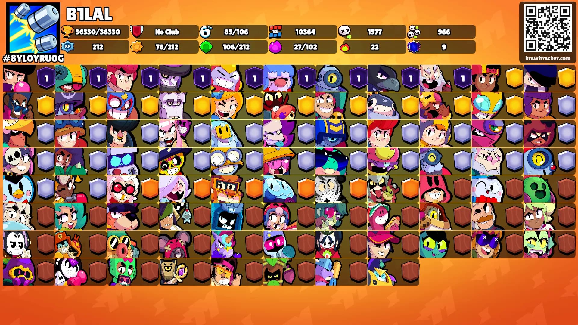 B1LAL's Ranks