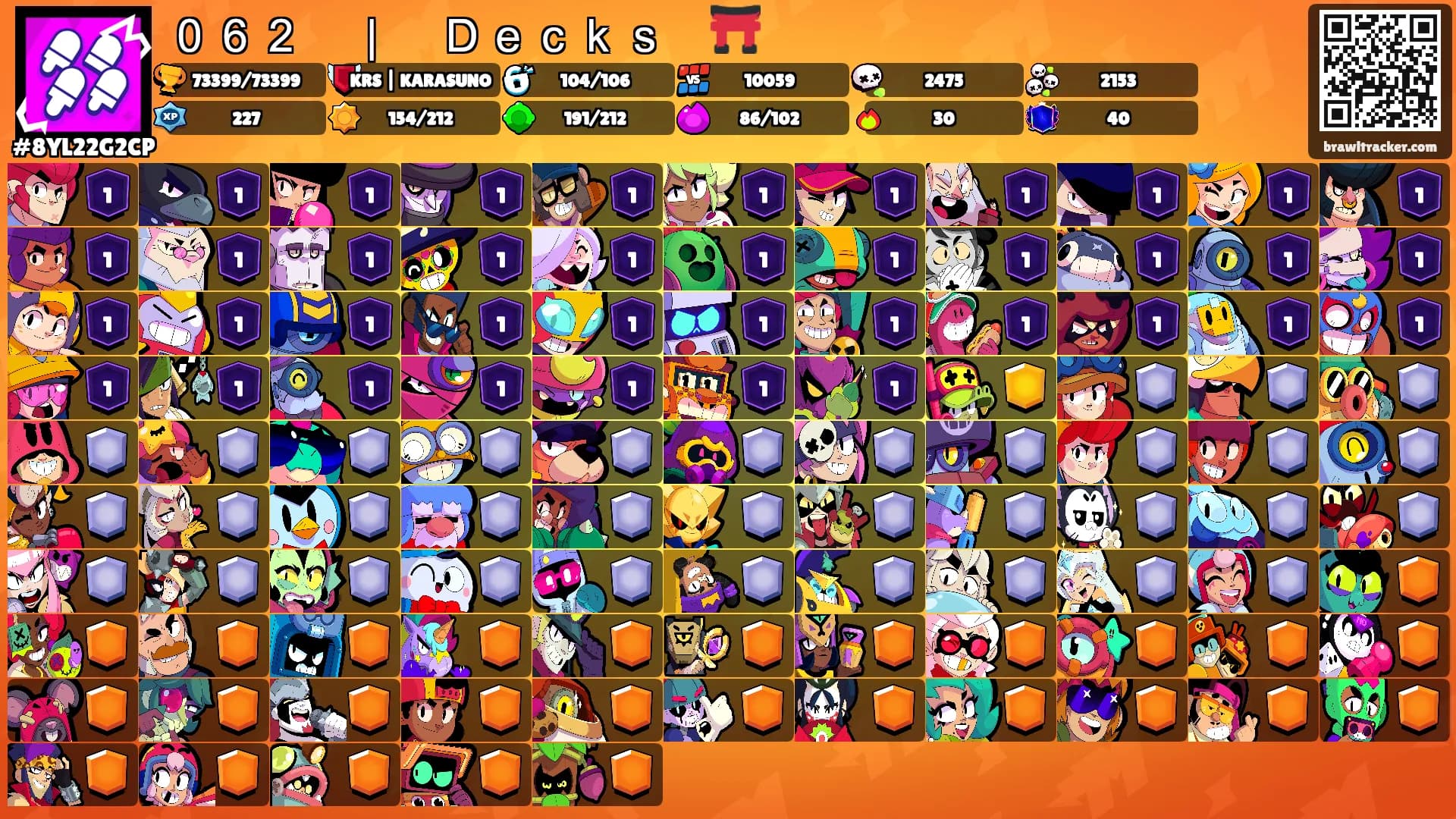 ０６２　｜　Ｄｅｃｋｓ　⛩️'s Ranks