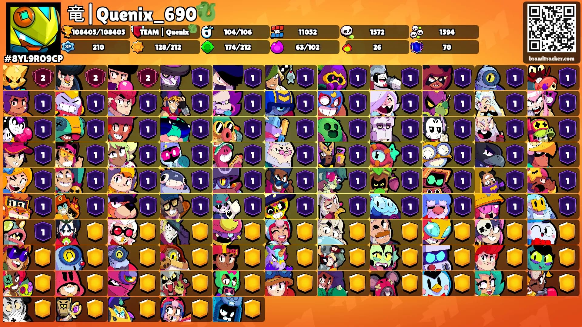 竜|Quenix_690🐉's Ranks