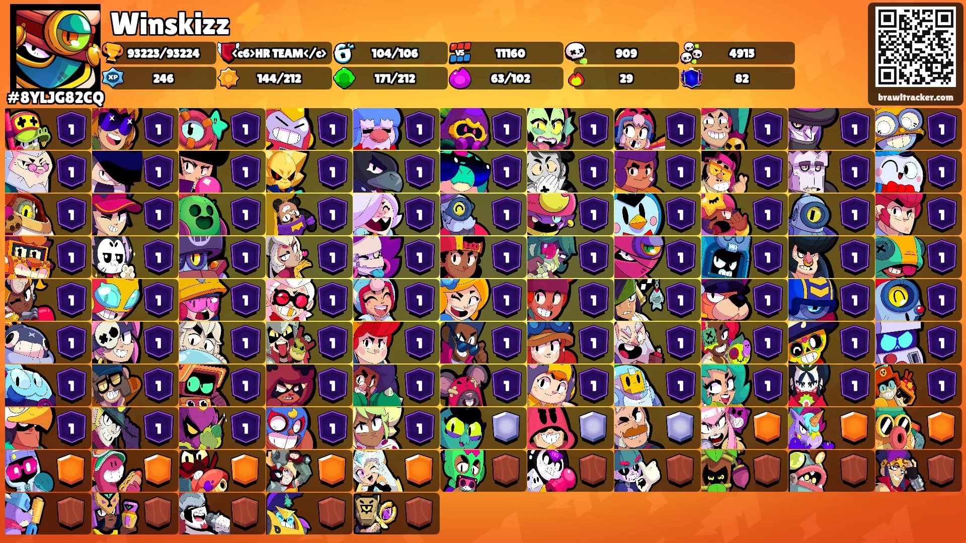 Winskizz ⚡'s Ranks