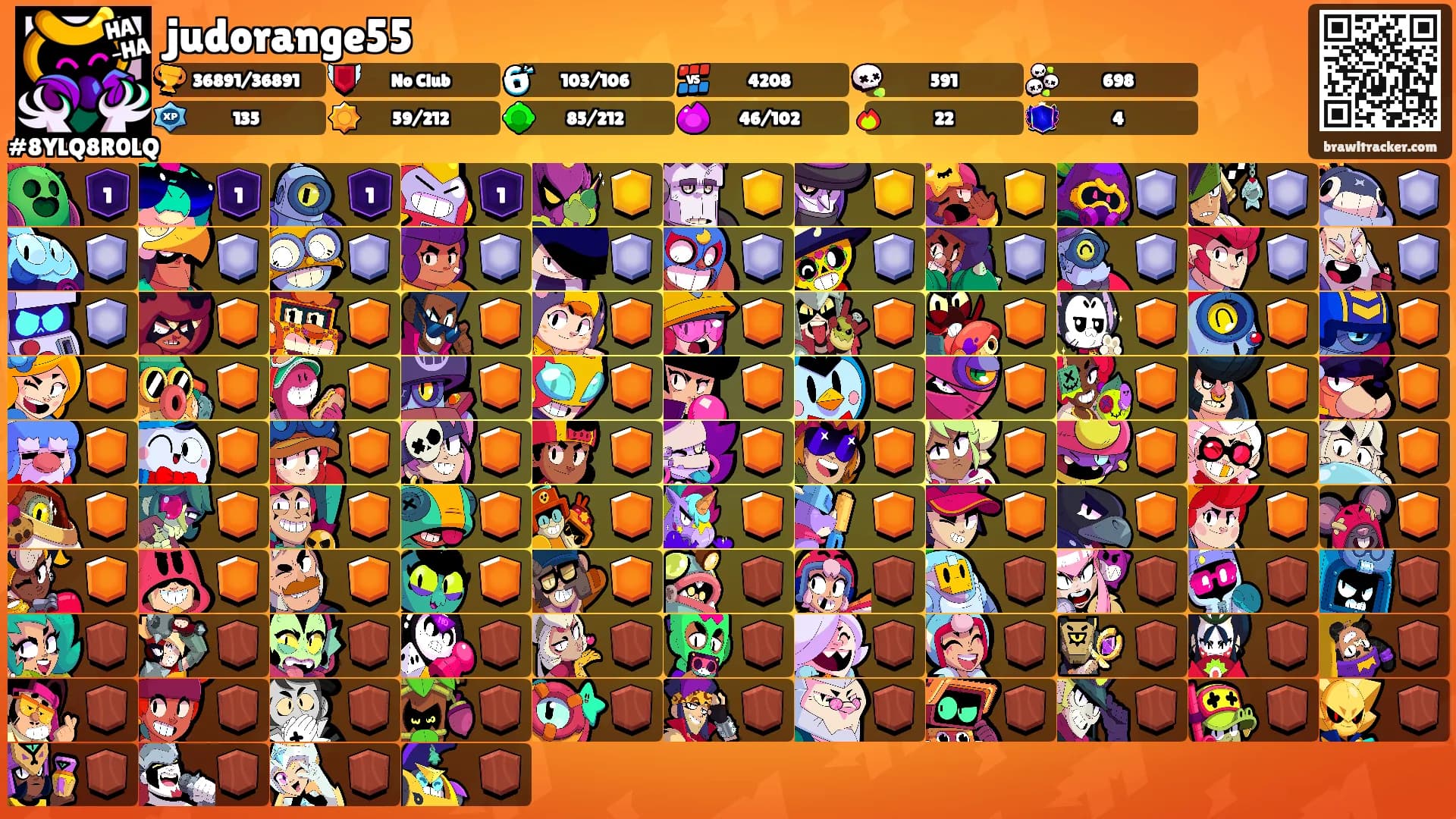 judorange55's Ranks