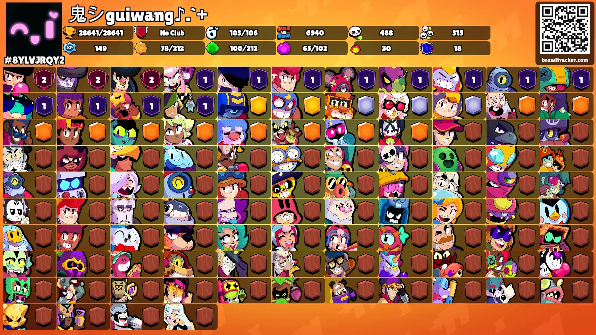 鬼シguiwang♪.`+'s Ranks