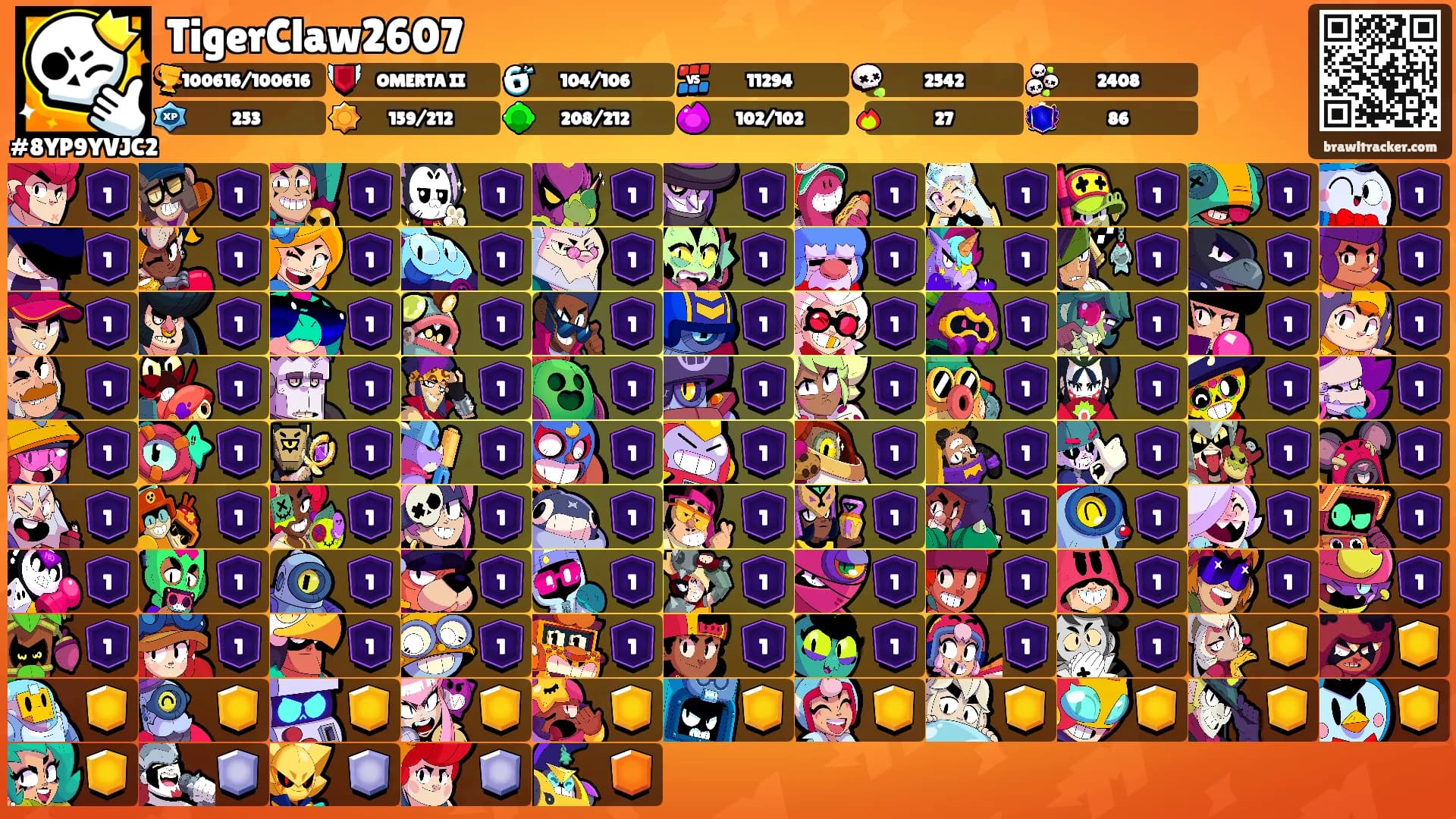 TigerClaw2607's Ranks