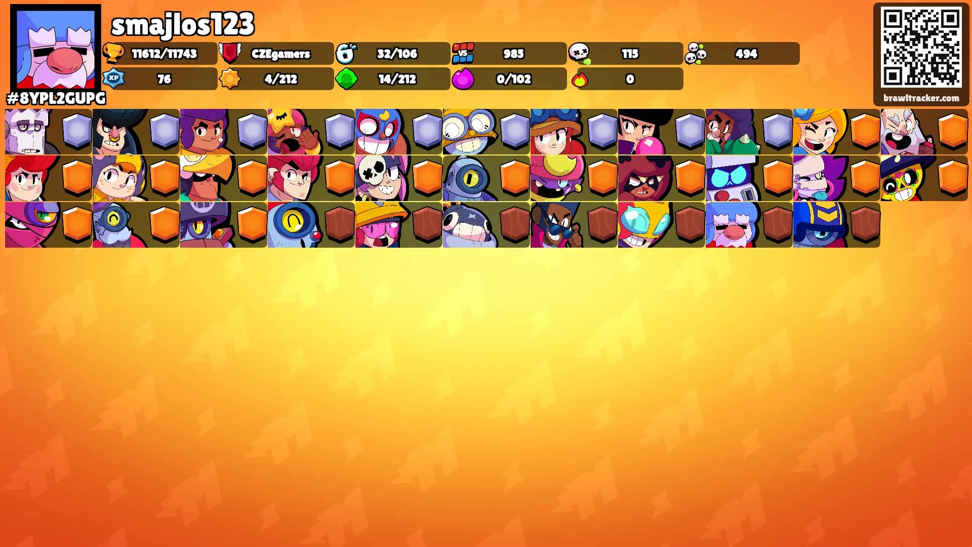 smajlos123's Ranks