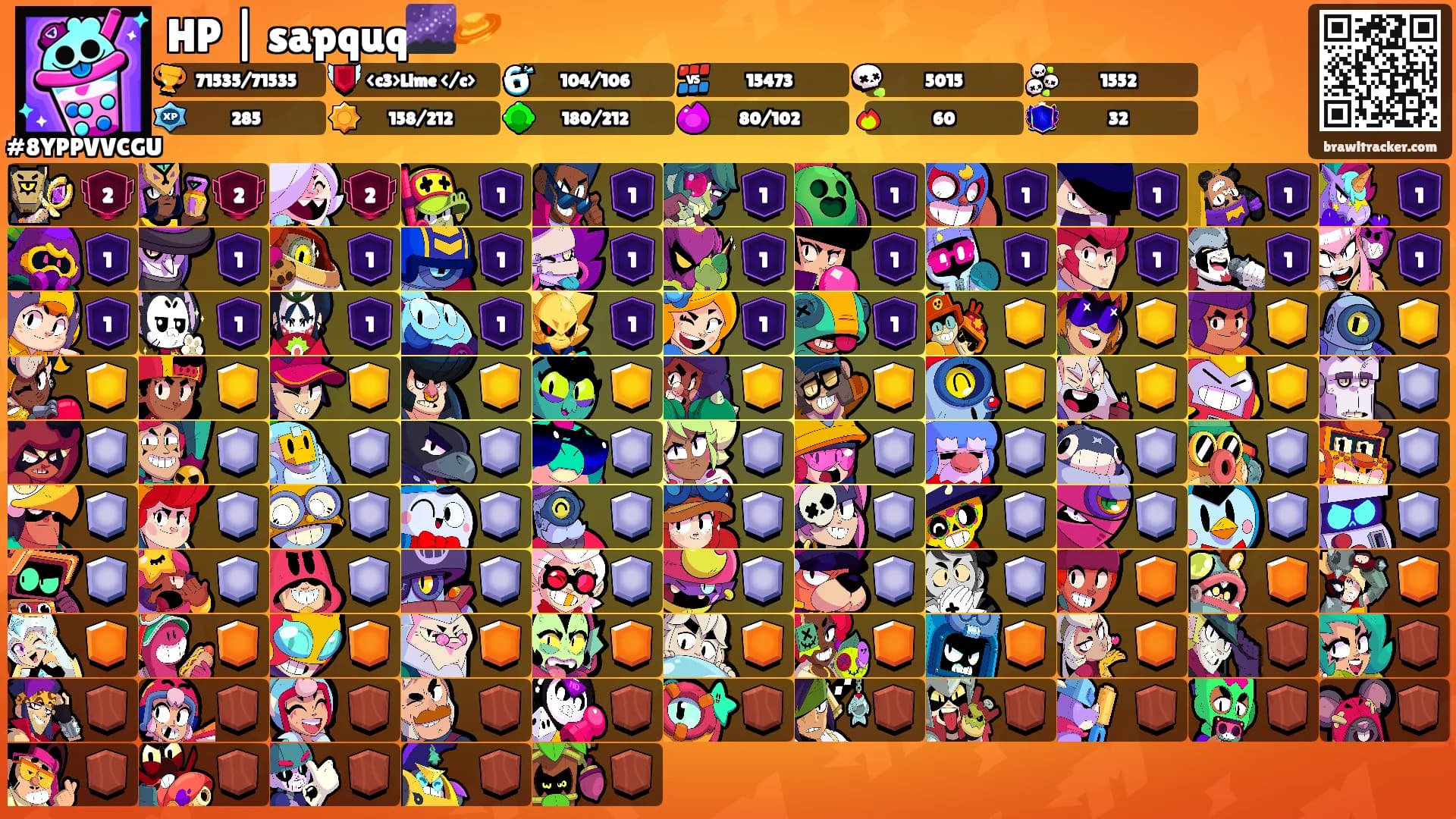HP | sapquq🌌🪐's Ranks