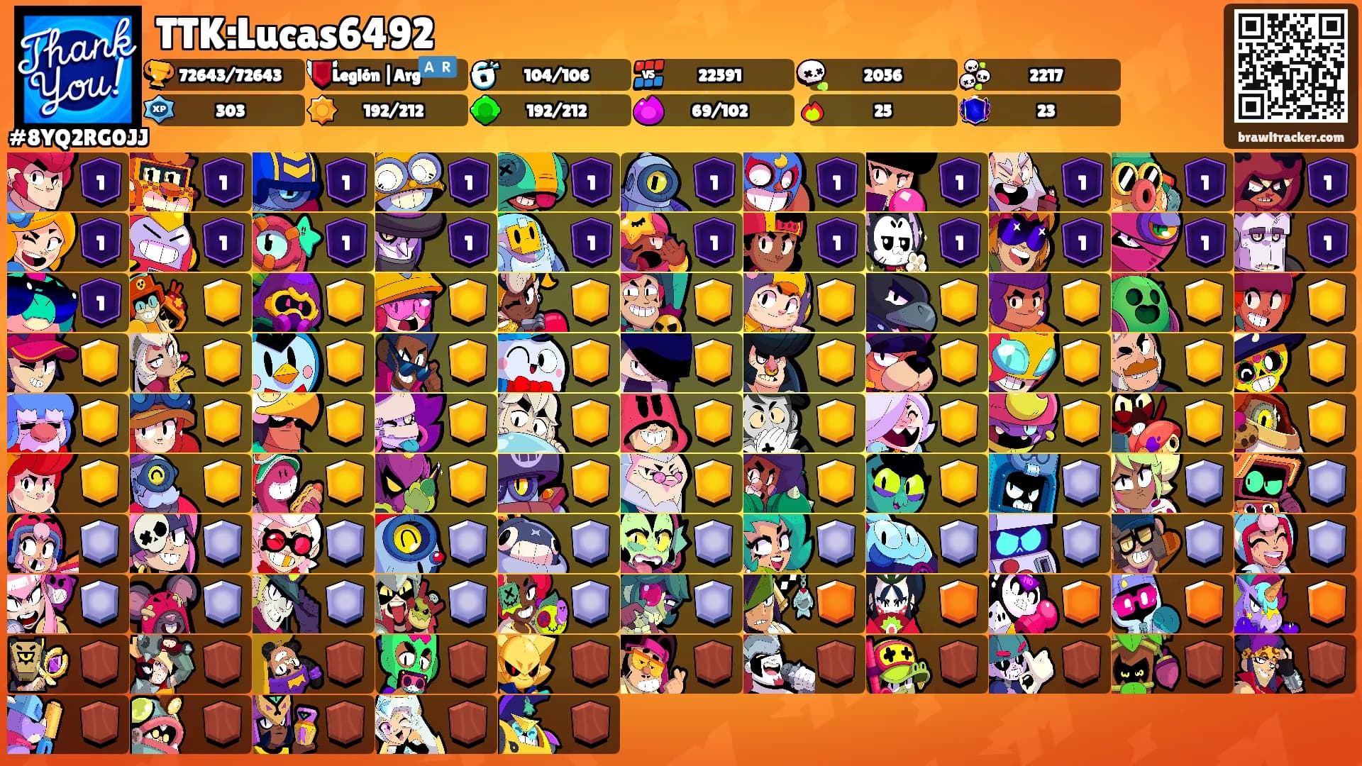TTK:Lucas6492's Ranks