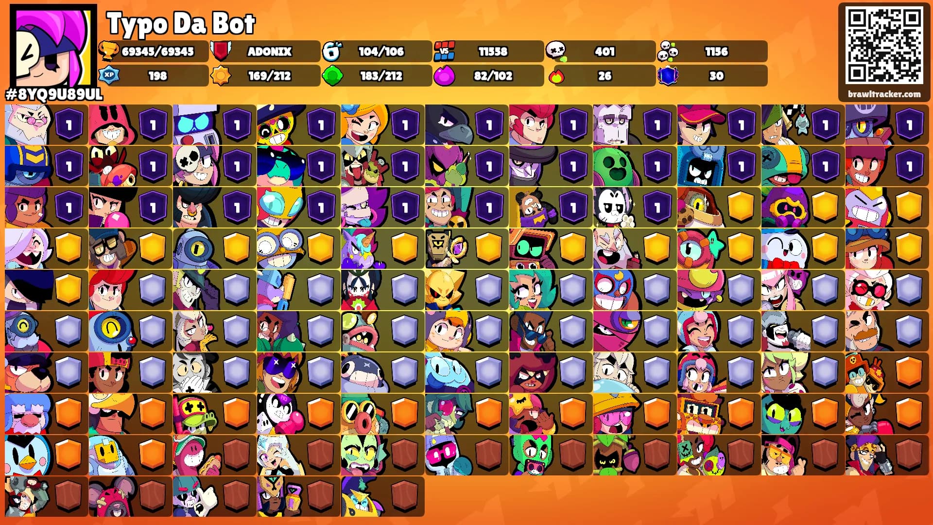 Typo Da Bot's Ranks