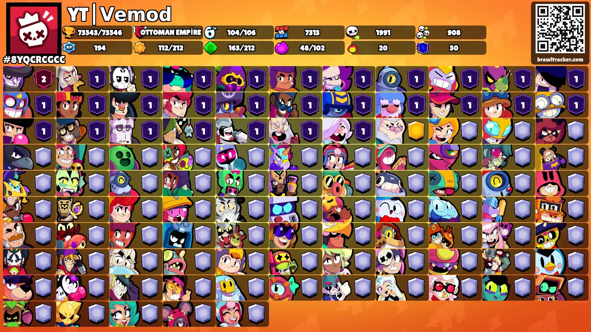 YT|𝗩𝗲𝗺𝗼𝗱's Ranks