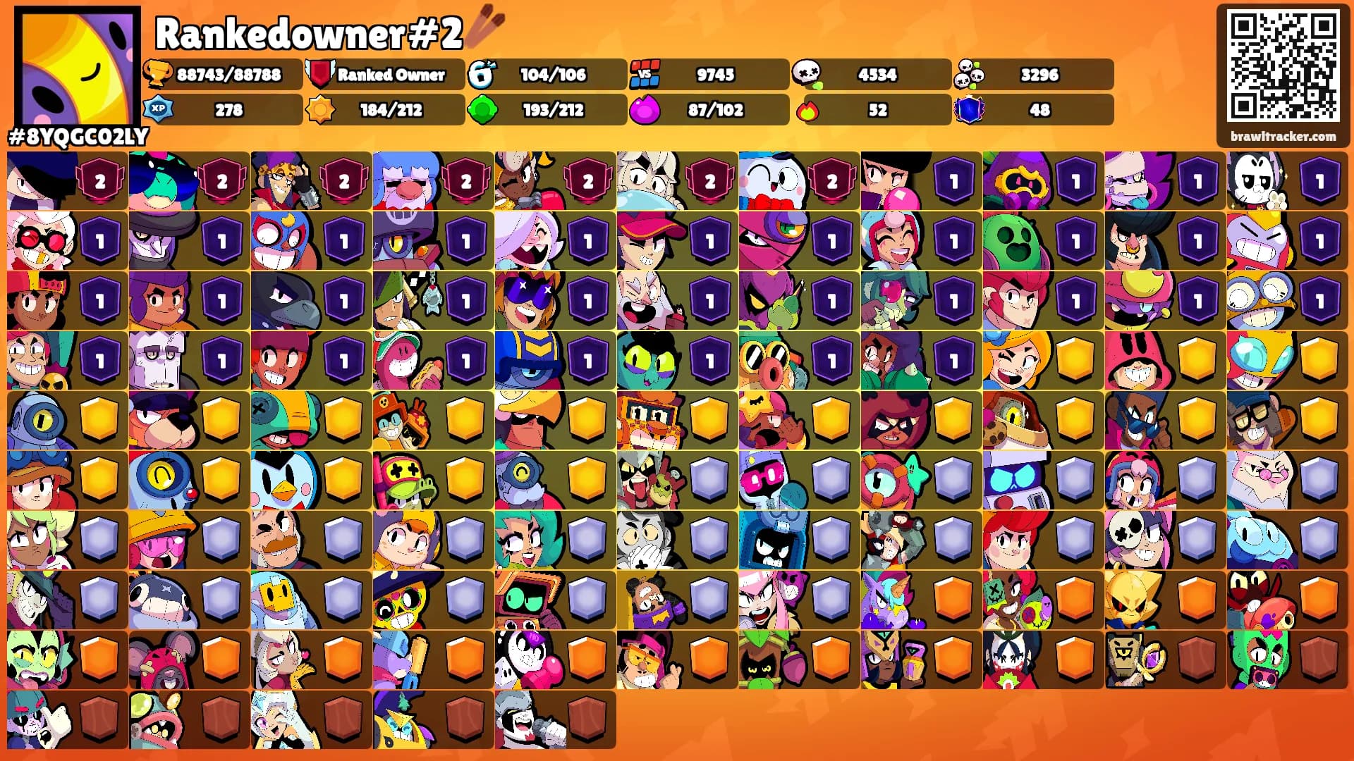 Rankedowner#2🥢's Ranks