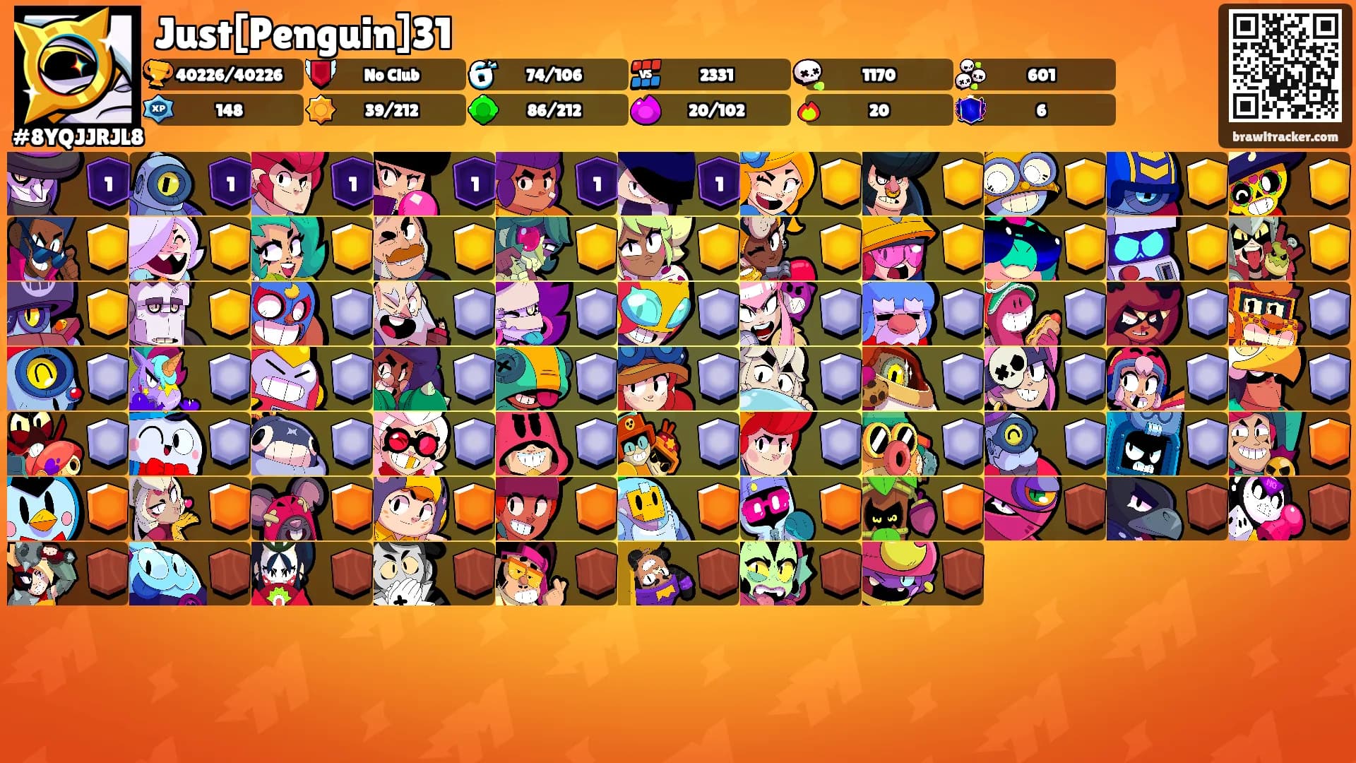 Just[Penguin]31's Ranks