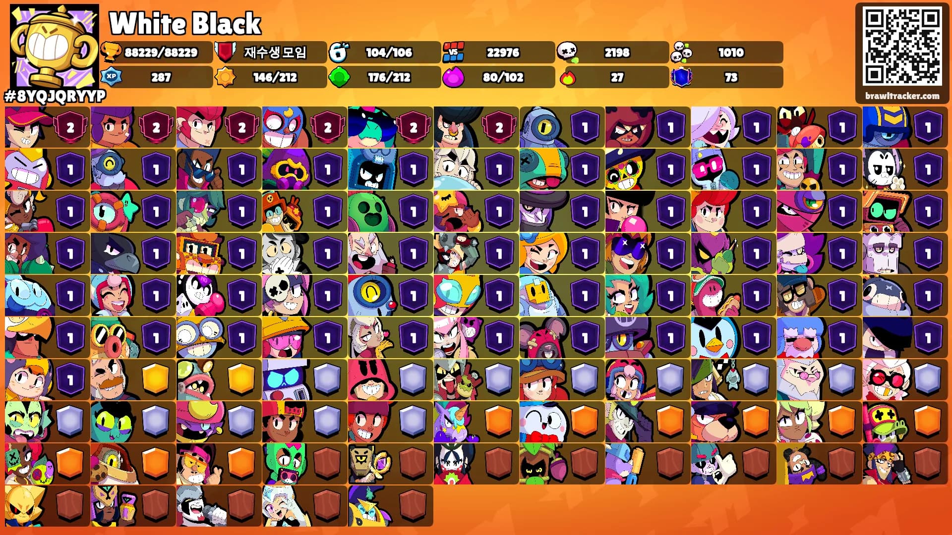 White Black's Ranks