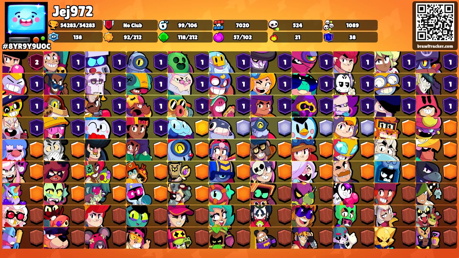 Jej972's Ranks