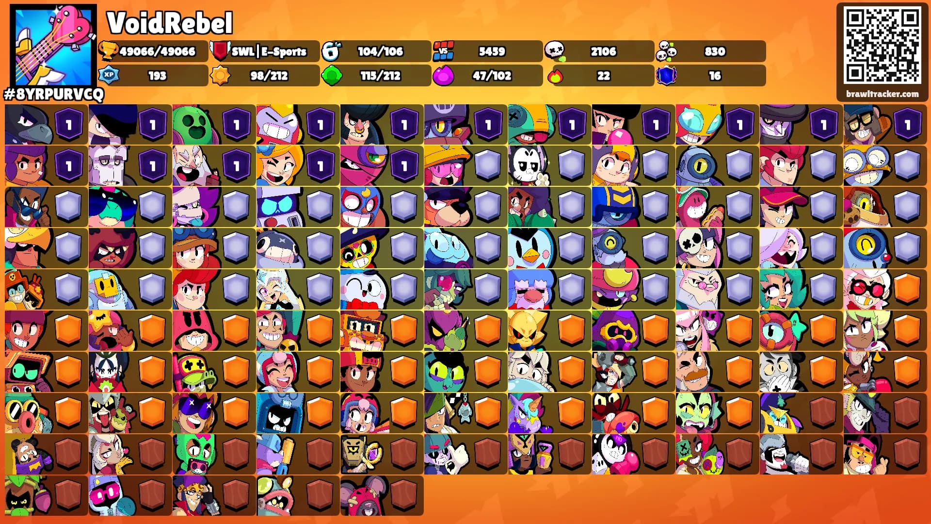 VoidRebel's Ranks