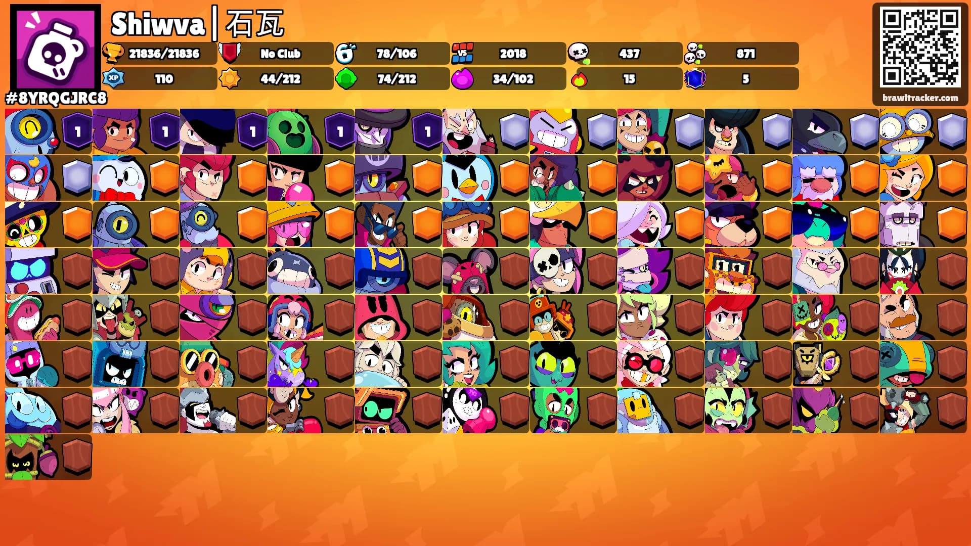 Shiwva|石瓦's Ranks