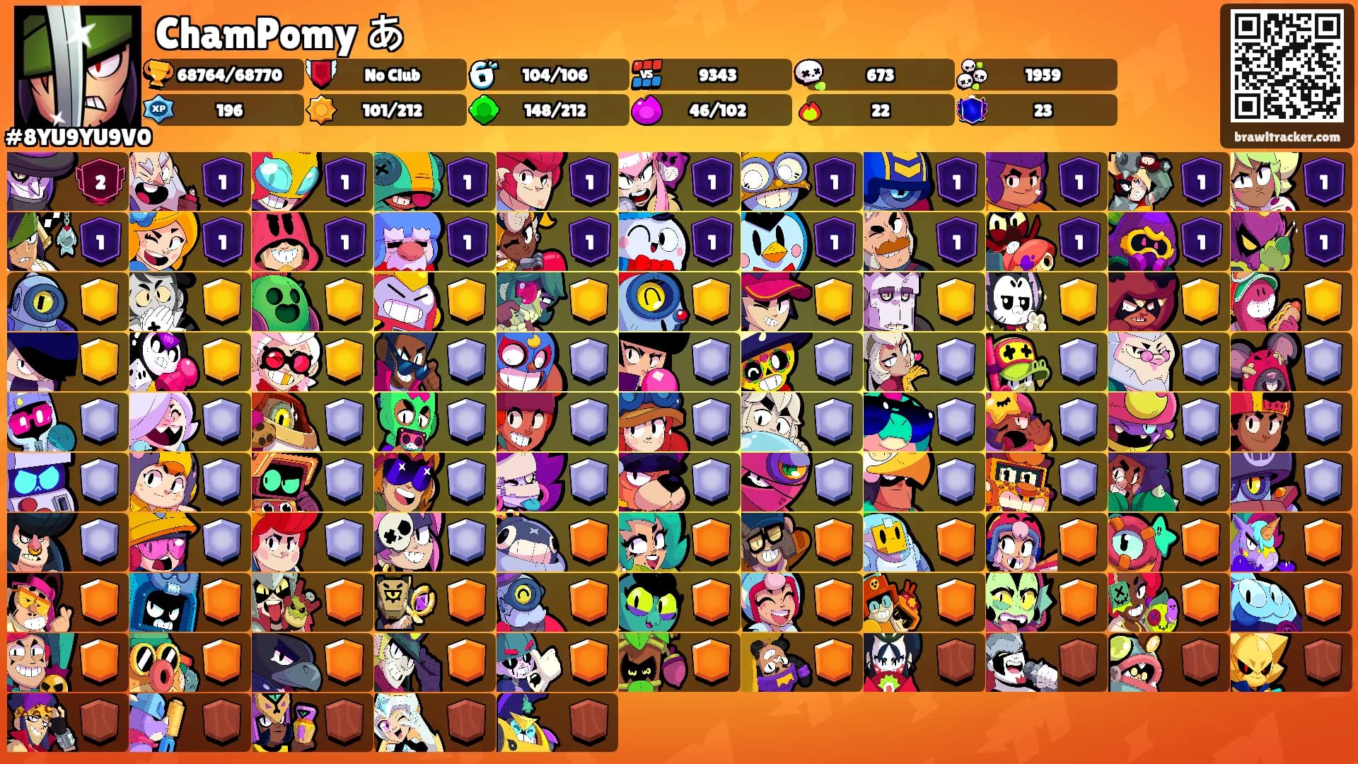ChamPomy あ's Ranks