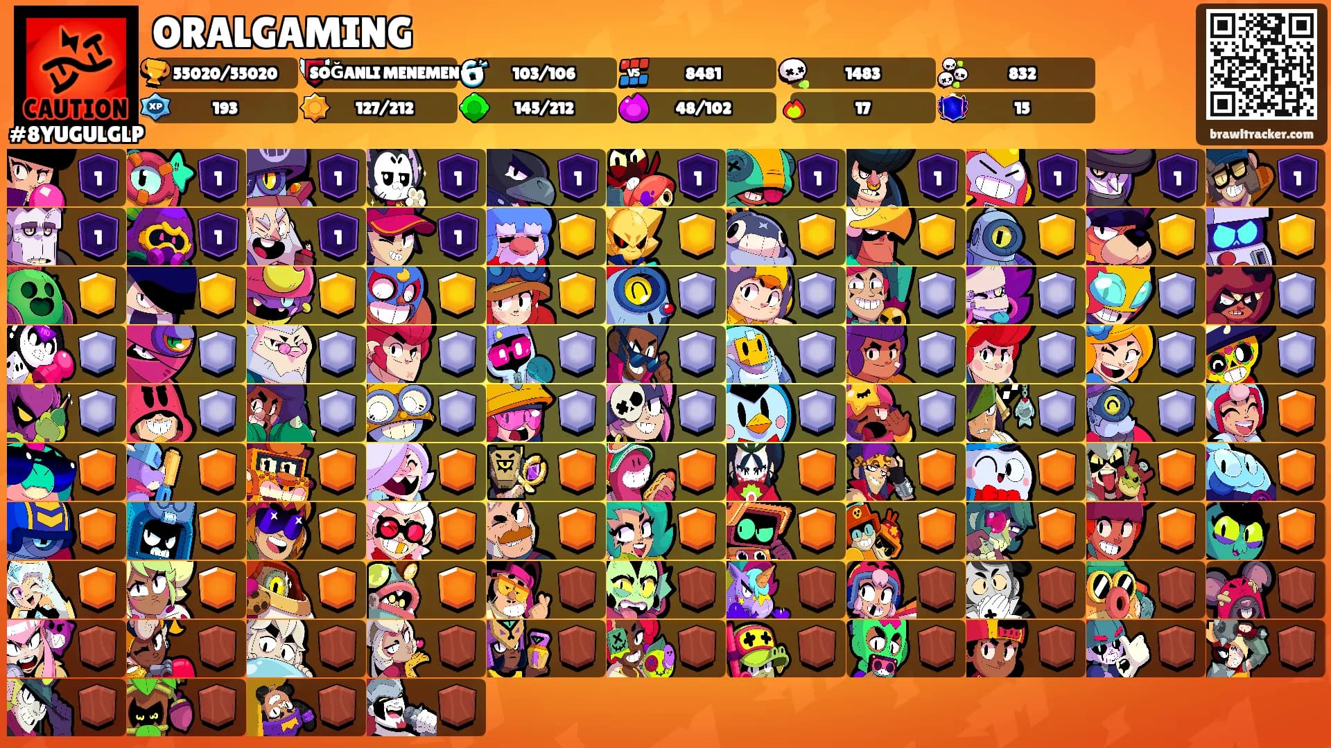 ORALGAMING's Ranks