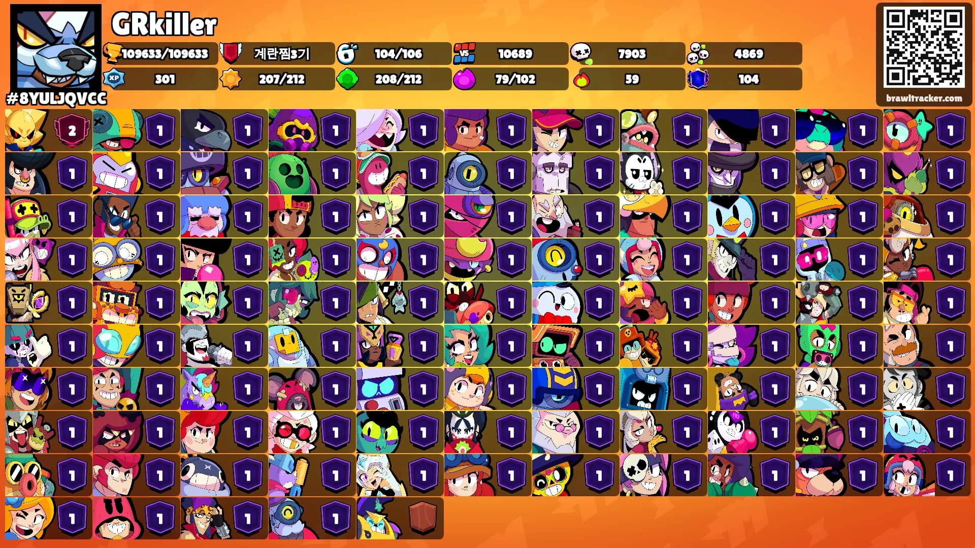 GRkiller's Ranks
